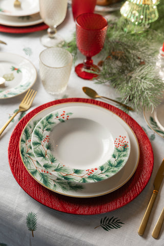 Evviva - Set Tavola 18pz Agrifoglio