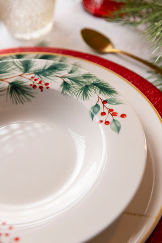 Evviva - Set Tavola 18pz Agrifoglio