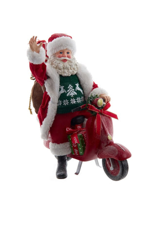 Kurt Adler - Fabriche Santa On Scooter