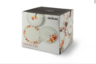 Excelsa - Tavola 18 pz Ginger Boy & Girl