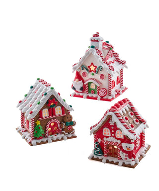 Kurt Adler - Claydough GingerBread Led House