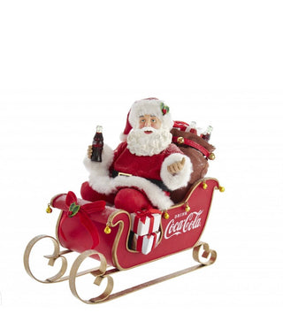 Kurts Adler -Coca-Cola® Babbo Natale con Slitta