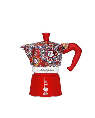 Bialetti - Dolce & Gabbana  Moka 2 Tazze con Tazzine e Palette