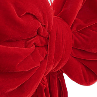 Stilè - Fiocco In Velluto Rosso
