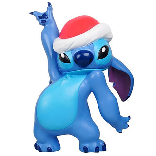 Kurt Adler - Statua Stitch Con Cappello Babbo