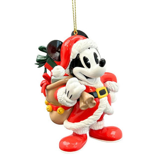 Kurt Adler - Addobbo Albero Mickey vintage santa