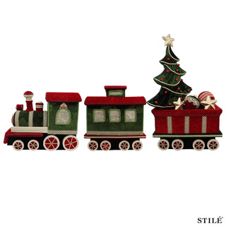 Stilè - Trenino Natalizio decorativo