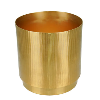 Stilè - Vaso in alluminio dorato