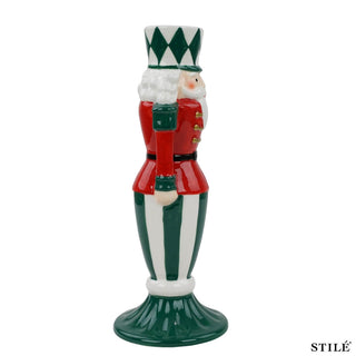 Stilè - Candelabro schiacciandoci Natalizio
