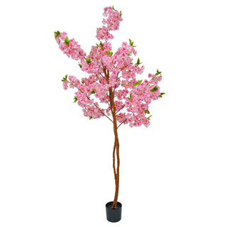 Stilè - Albero di ciliegio artificiale rosa