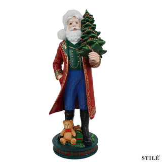 Stilè - Babbo Natale decorativo con albero