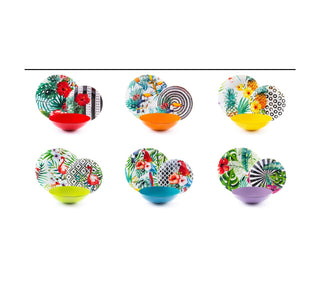 Excelsa - Tavola 18 pz Tropical Chic